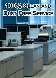 100% clean and dust free service